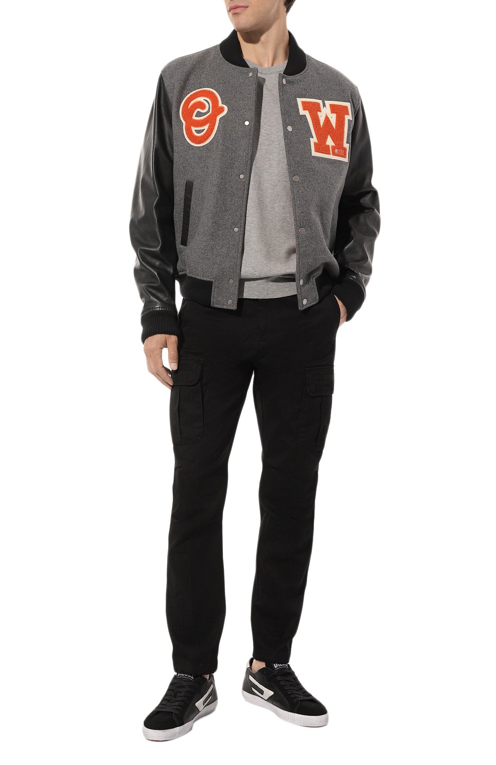 Хлопковые брюки-карго DIESEL, арт. A08927/0KCAF, фото 2