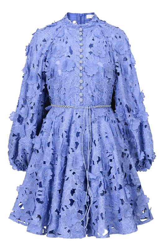 Хлопковое платье Zimmermann 6886DRS264 Голубой 6886DRS264