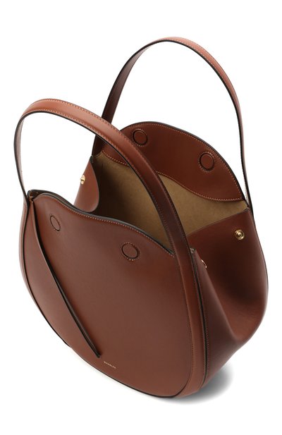 Сумка lin medium WANDLER светло-коричневого цвета по цене 97650 руб., арт. LIN BAG, фото 4 Сумка lin medium WANDLER, арт. LIN BAG, фото 4