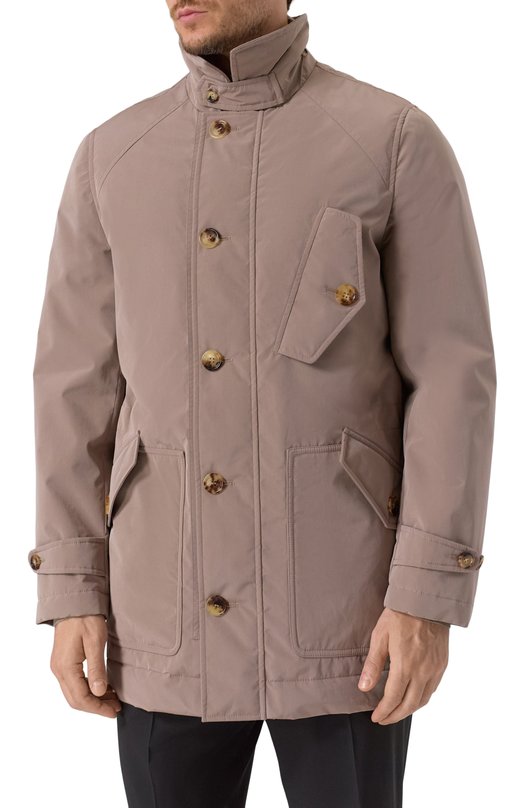 Утепленный плащ Brunello Cucinelli MM4796375 Бежевый  MM4796375 Фото 3