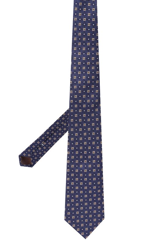 Шелковый галстук Canali 18/HJ04487 Синий  18/HJ04487 Фото 3
