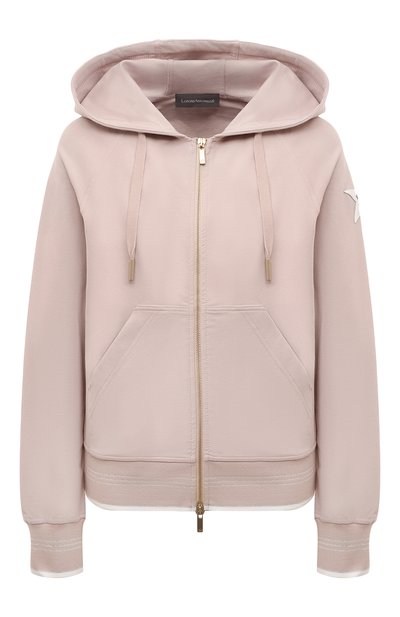 Хлопковая толстовка LORENA ANTONIAZZI, арт. FE06AP/9999, фото 1