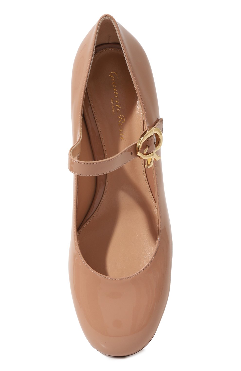 Лакированные туфли mary ribbon 45 GIANVITO ROSSI, арт. G22101.45RIC.VERPEAH, фото 6