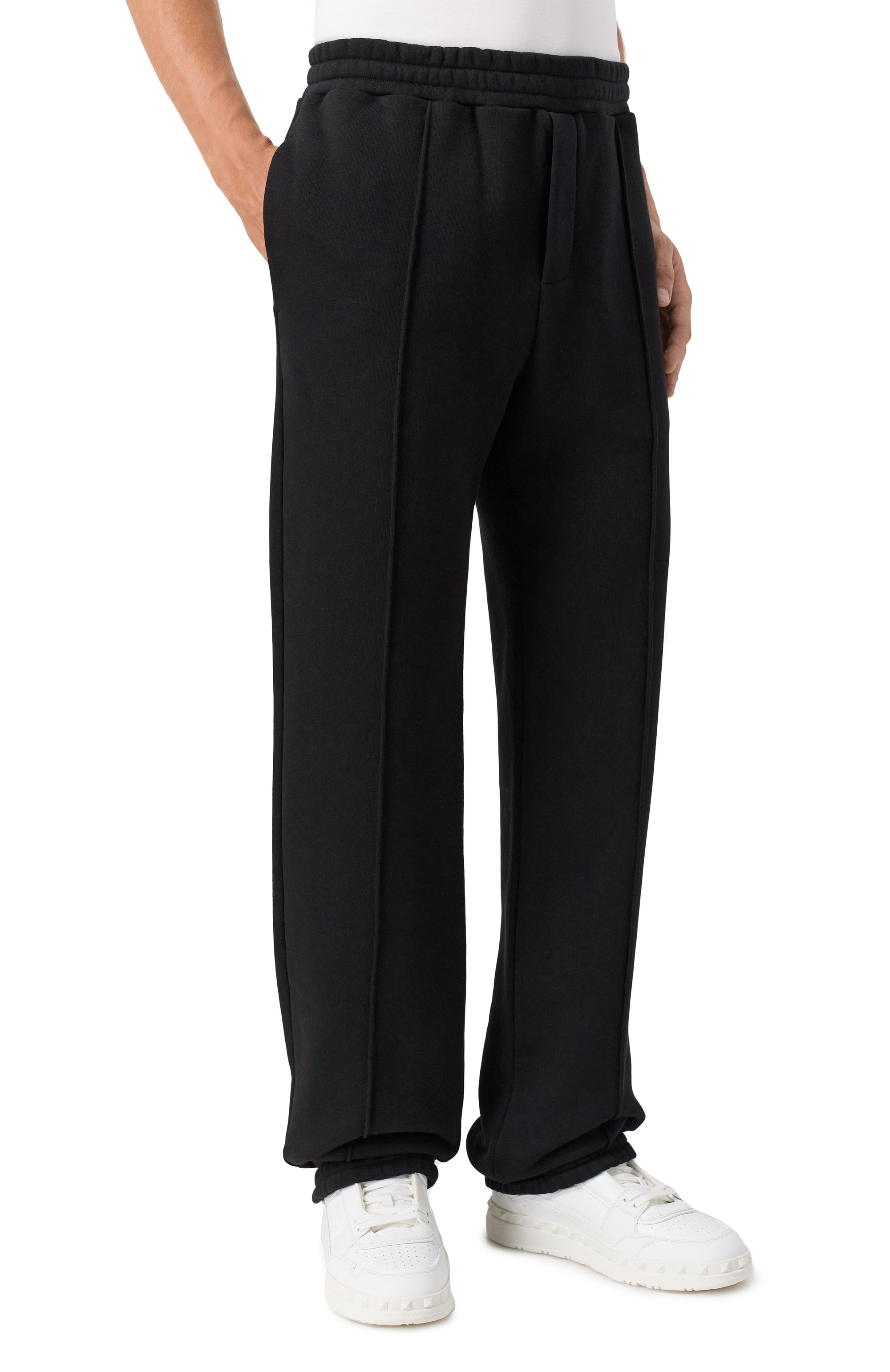 Хлопковые джоггеры VALENTINO, арт. 7V3MD04Y/ARH, фото 3