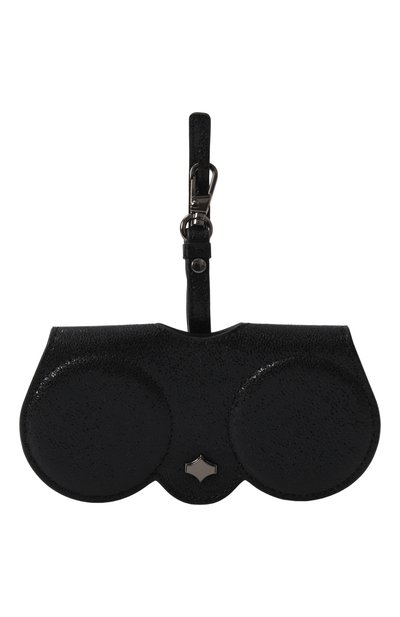 Женские кожаный футляр для очков ANY DI, арт. SP101602 BLACK METALLIC