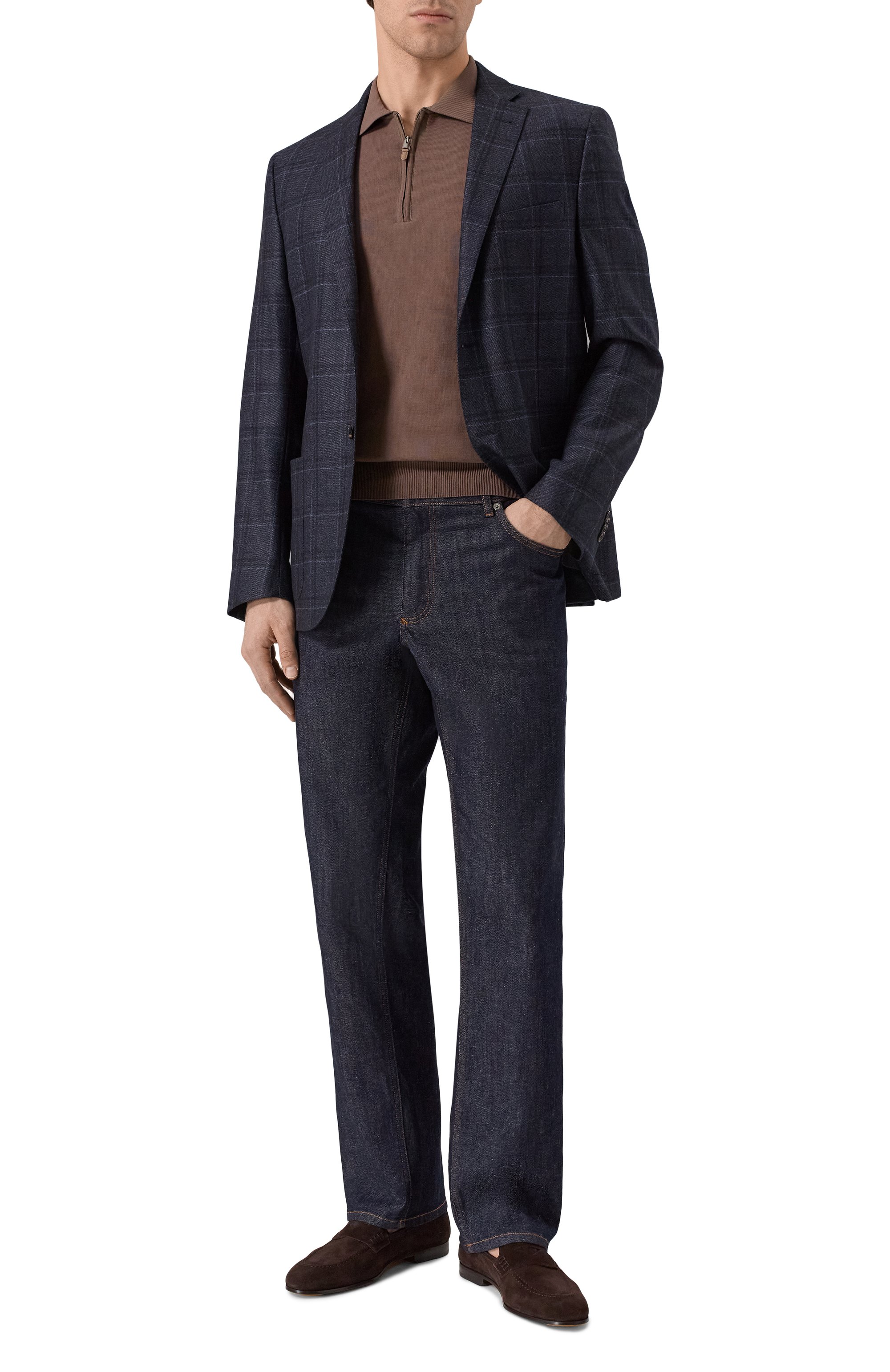 Замшевые пенни-лоферы DOUCAL'S, арт. DU2983PANNUF009T, фото 2