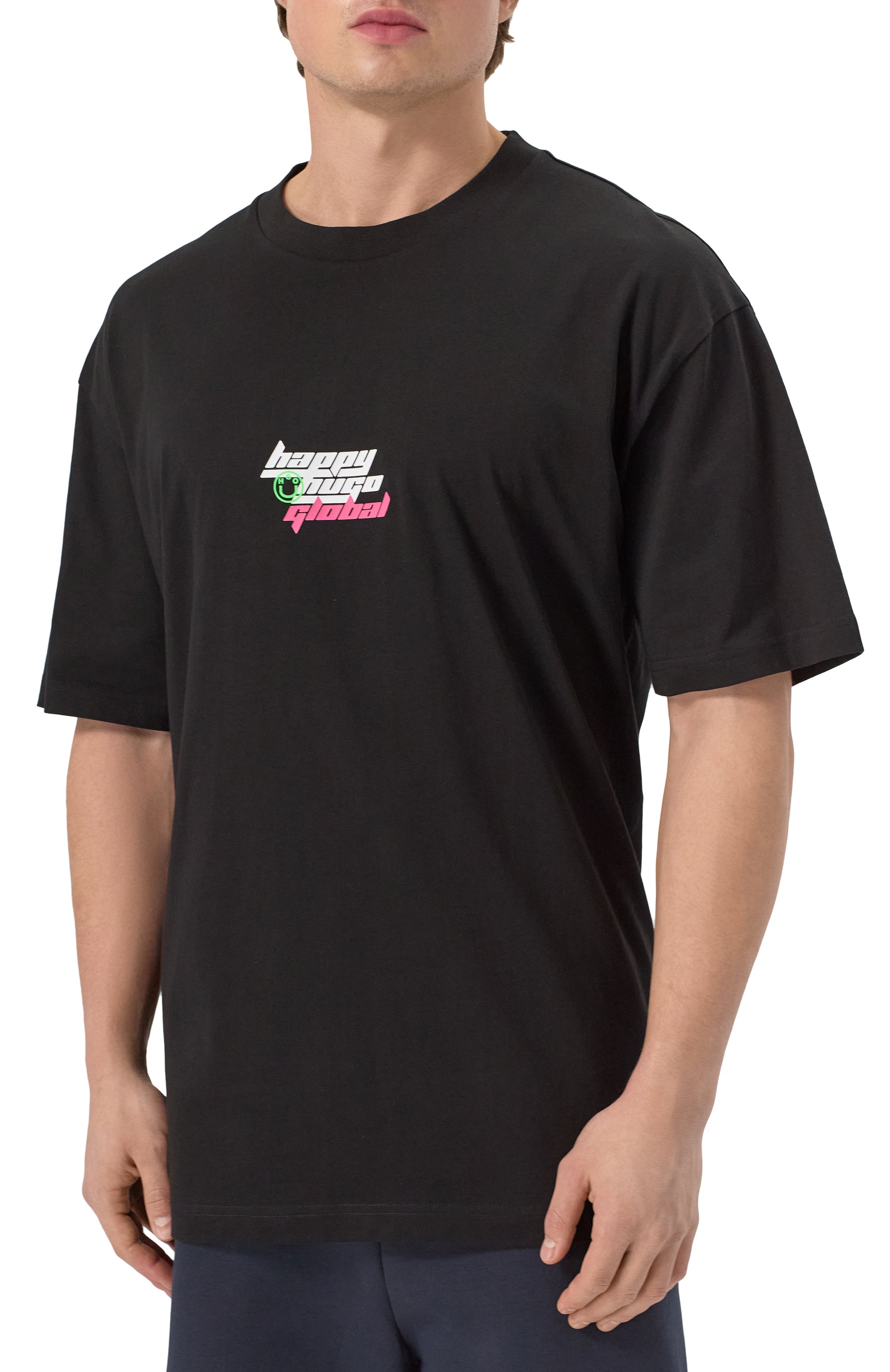 Хлопковая футболка HUGO BLUE, арт. 50536122, фото 3