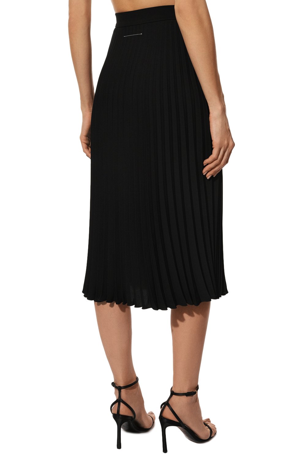 Плиссированная юбка MM6, арт. S52MA0186/S43455, фото 4