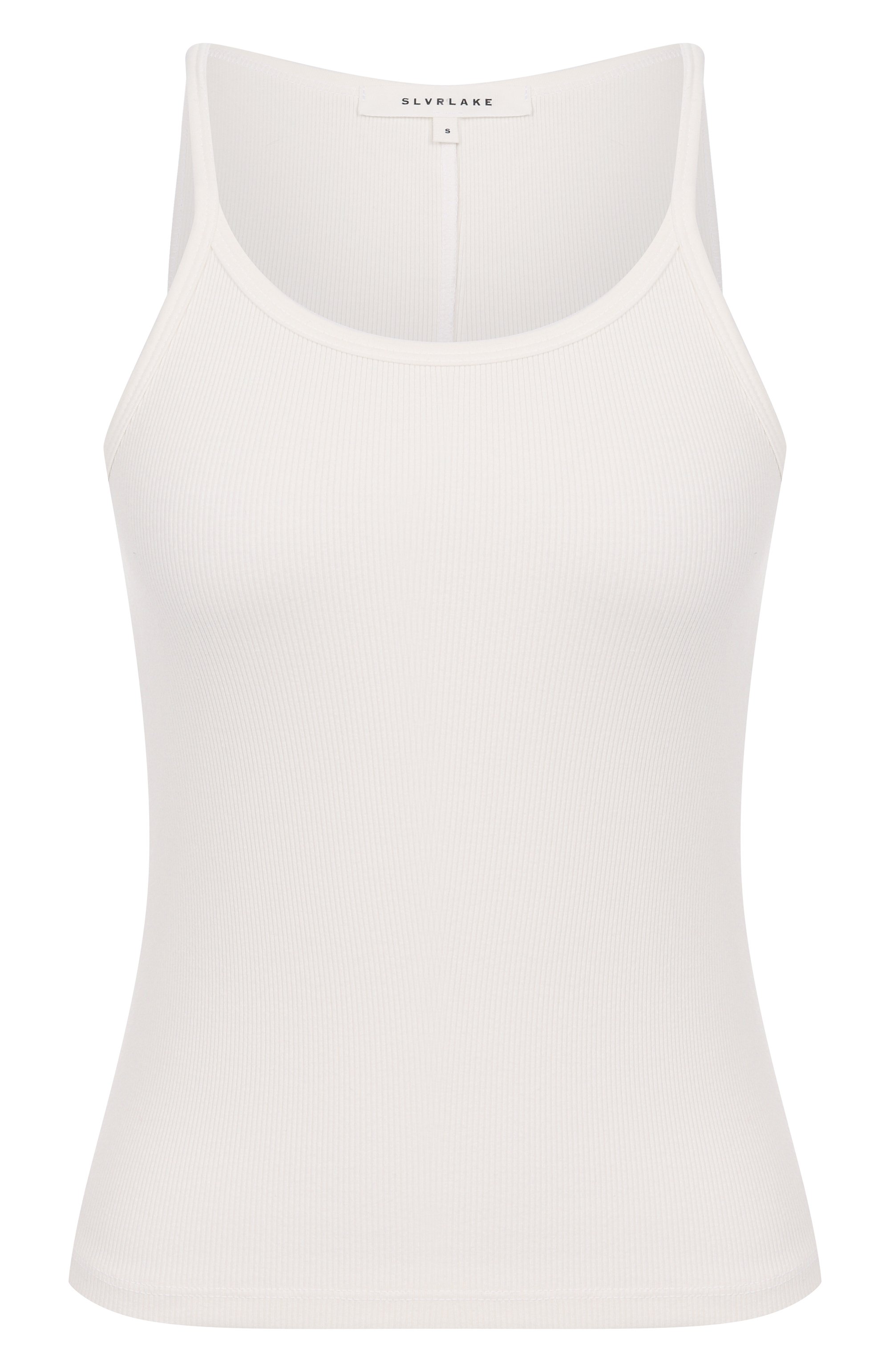 Хлопковая майка SLVRLAKE, арт. RFIT401R NATW, фото 1