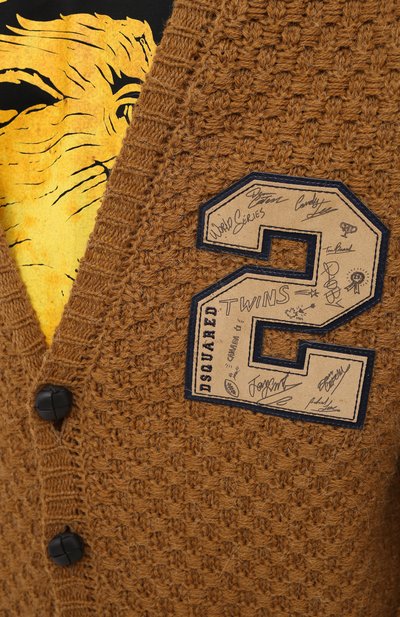 Шерстяной кардиган DSQUARED2, арт. S74HA1084/S17409, фото 5