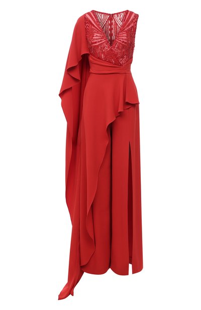 Женский комбинезон из вискозы ZUHAIR MURAD, арт. JSP20007/CRCA007