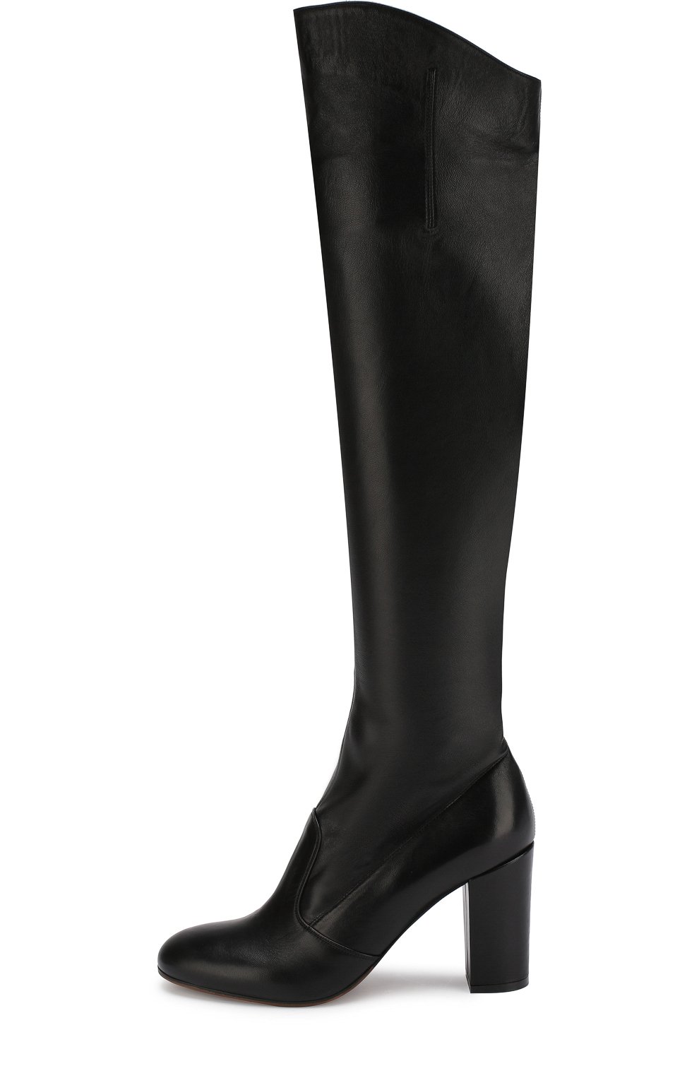 Кожаные ботфорты на устойчивом каблуке L'AUTRE CHOSE, арт. LD9797.90WP2615, фото 3