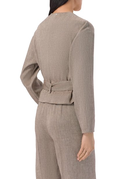 Жакет изо льна и вискозы LORENA ANTONIAZZI, арт. E2624GA47A/5154, фото 4