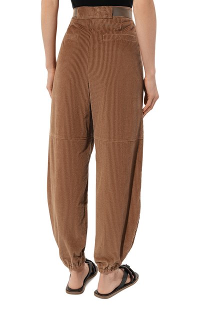 Вельветовые джоггеры BRUNELLO CUCINELLI, арт. MP180P8098, фото 4