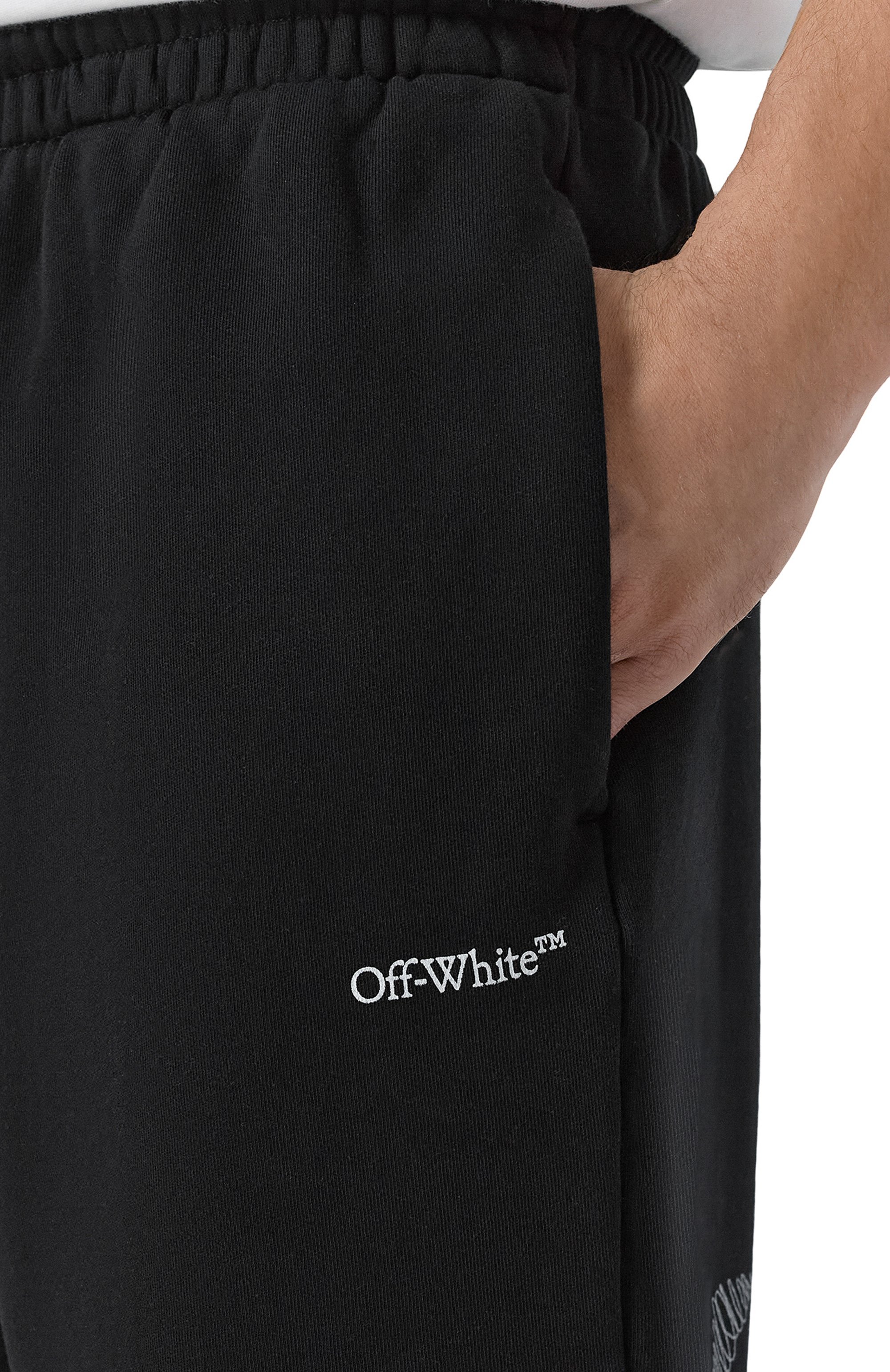 Хлопковые шорты OFF-WHITE, арт. 0MCI013F25FLE007, фото 5