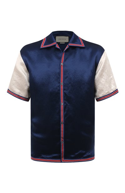 Рубашка из вискозы и льна GUCCI, арт. 568300 ZABX9, фото 1