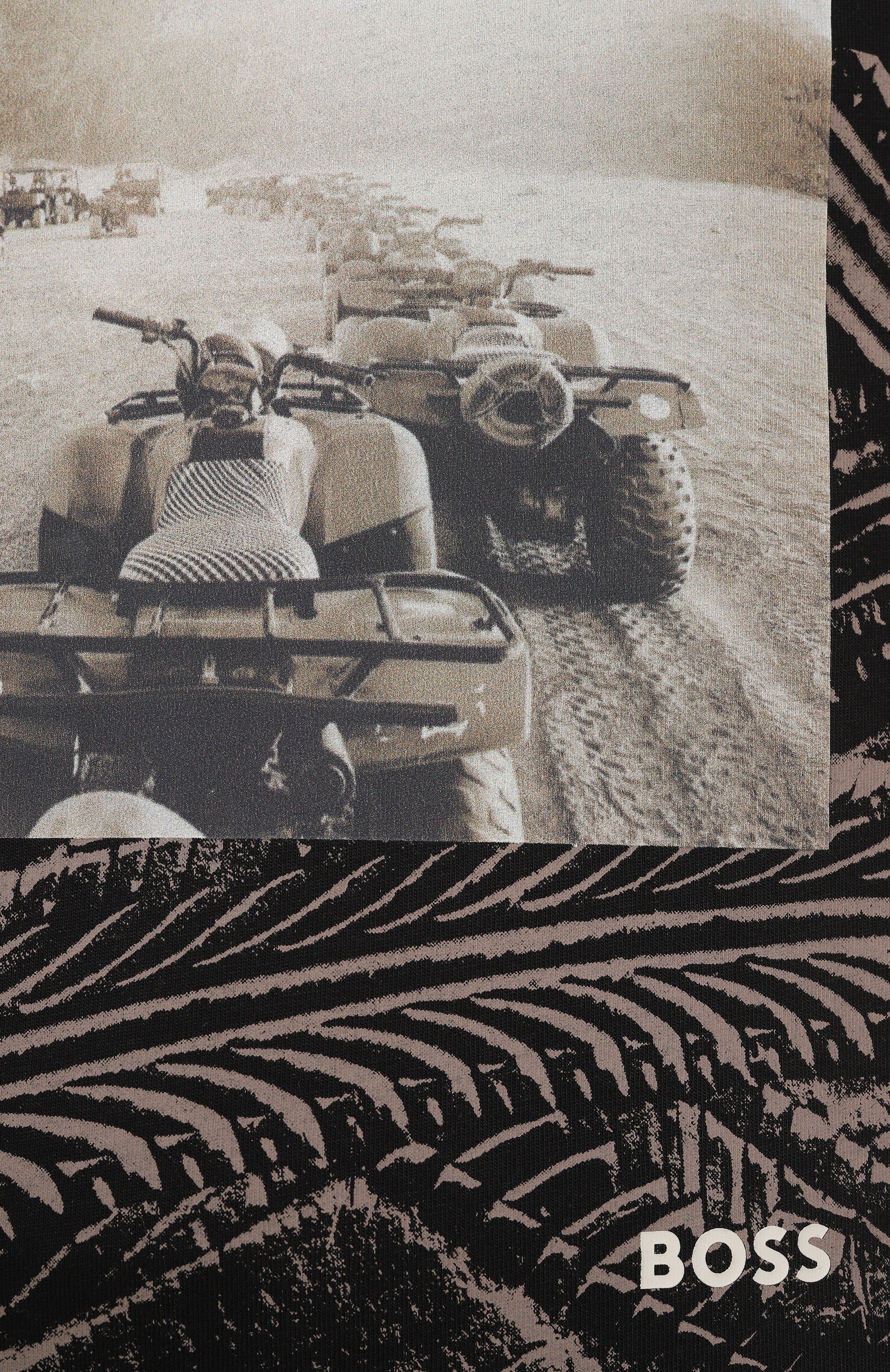 Хлопковая футболка BOSS ORANGE, арт. 50539187, фото 6