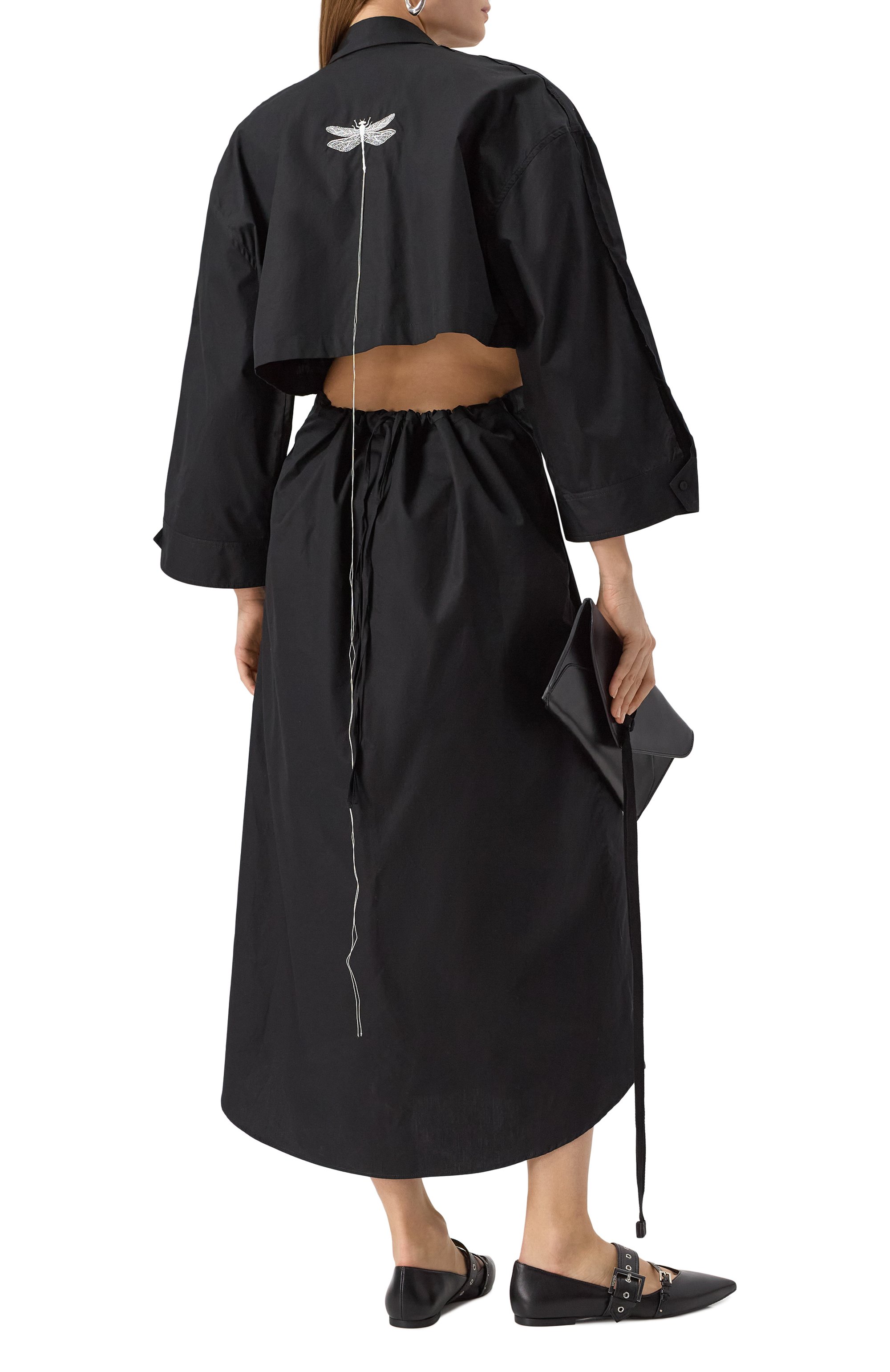 Хлопковое платье ISABEL BENENATO, арт. DW49RS25, фото 2