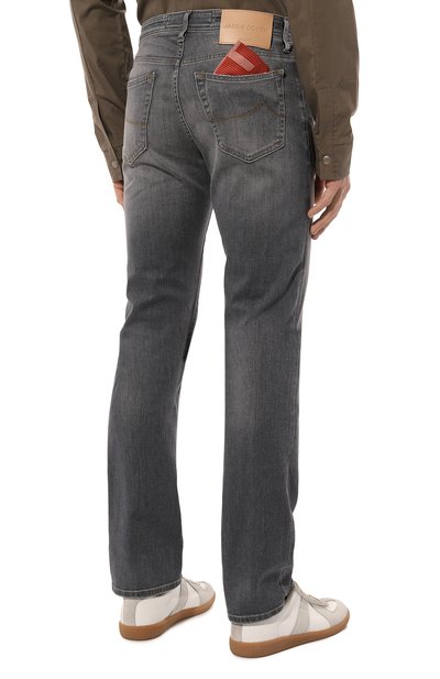 Джинсы JACOB COHEN серого цвета по цене 66500 руб., арт. U Q M05 30 S 3618/498D, фото 4 Джинсы JACOB COHEN, арт. U Q M05 30 S 3618/498D, фото 4