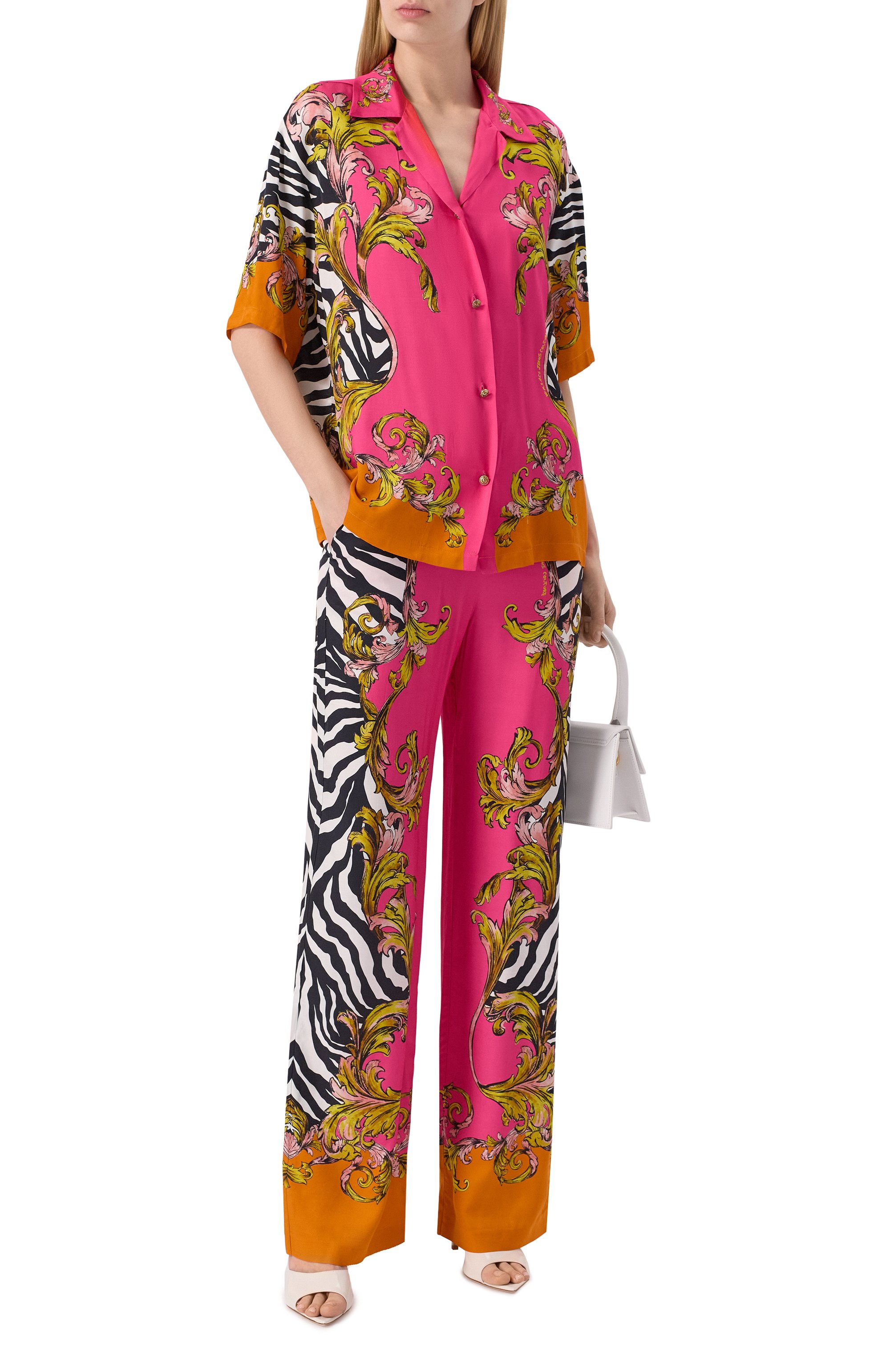 Рубашка из вискозы VERSACE JEANS COUTURE, арт. 78HAL2P9/NS646, фото 2