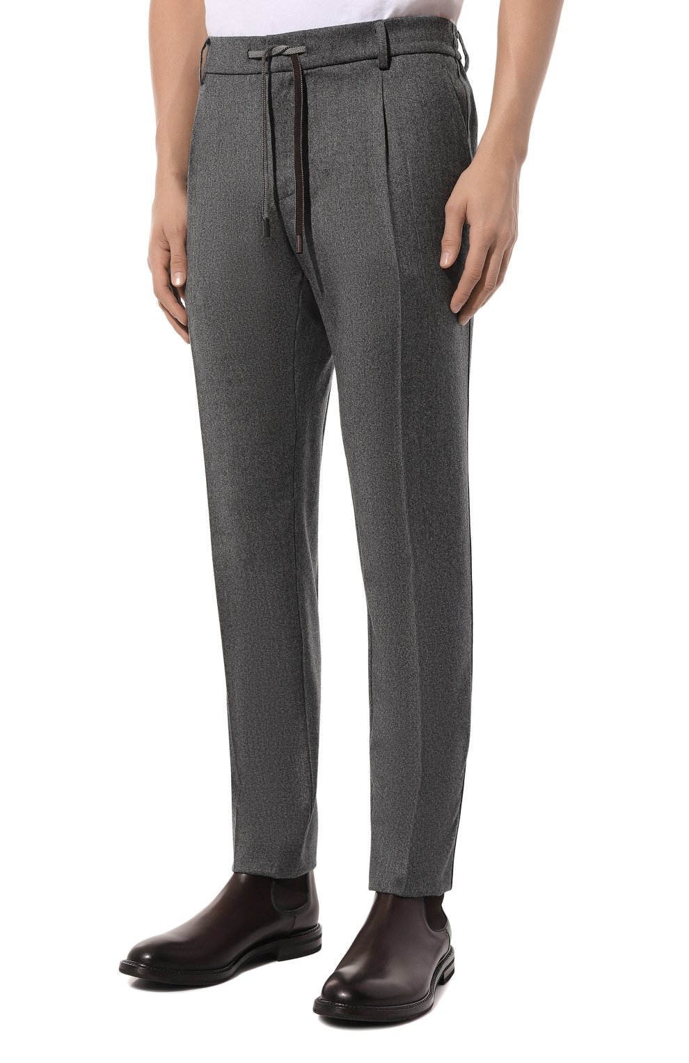 Шерстяные брюки CAPOBIANCO, арт. 15M808.FL00., фото 3