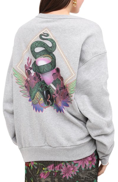 Хлопковый свитшот DRIES VAN NOTEN, арт. 202-31194-1620, фото 4