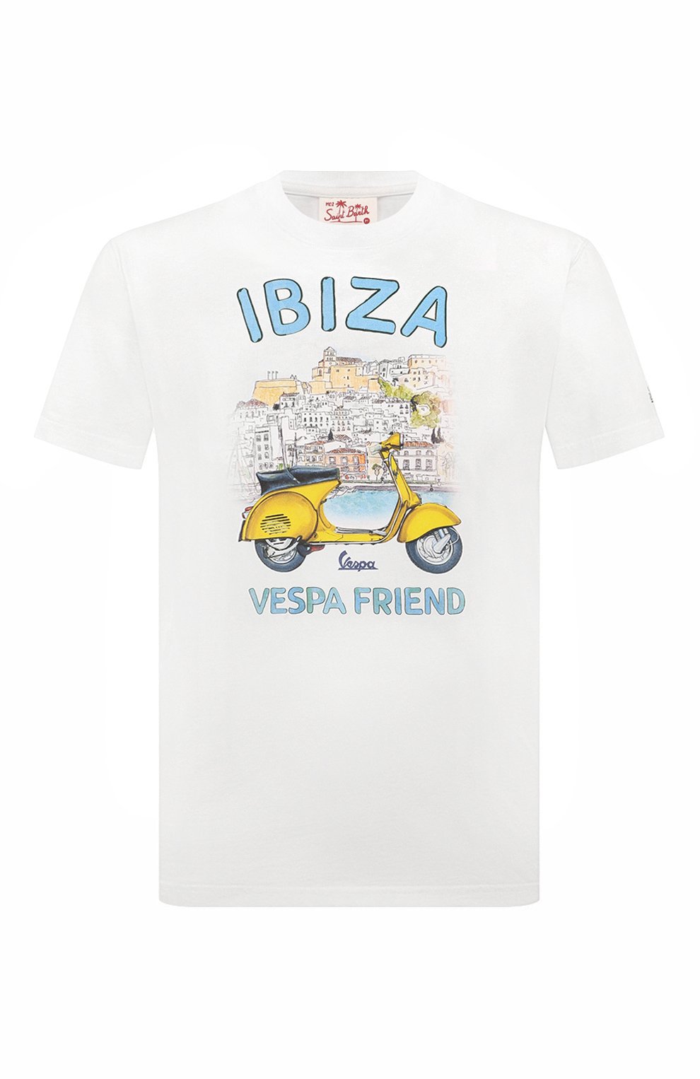 Хлопковая футболка MC2 SAINT BARTH, арт. STBM TSHIRT MAN/TSHM001/02203B, фото 1