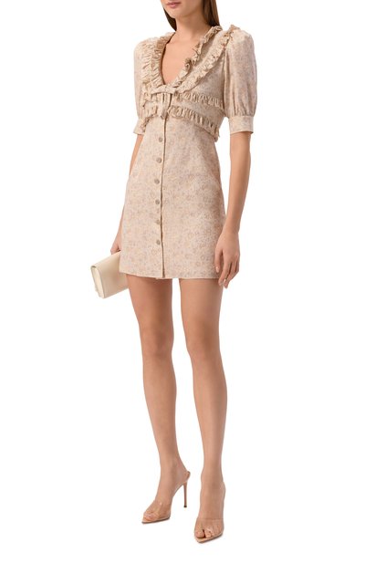 Женское шелковое платье ALESSANDRA RICH, арт. FABX4297/F4670