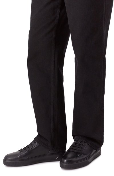 Кожаные кеды ZILLI, арт. H0255AM1945VZBA02, фото 3