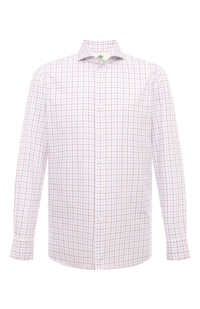 Мужская хлопковая рубашка LUIGI BORRELLI, арт. SR3717