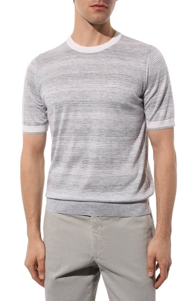 Джемпер из шерсти и шелка ZILLI, арт. KRN002M0347VHST00, фото 3