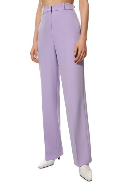 Брюки HINNOMINATE сиреневого цвета по цене 19450 руб., арт. HDS2/HNW255FP, фото 3 Брюки HINNOMINATE, арт. HDS2/HNW255FP, фото 3
