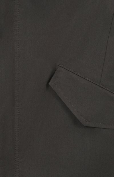 Хлопковая парка с отделкой из лисы YVES SALOMON ENFANT, арт. 24WEM001LGF52X/12-14, фото 3