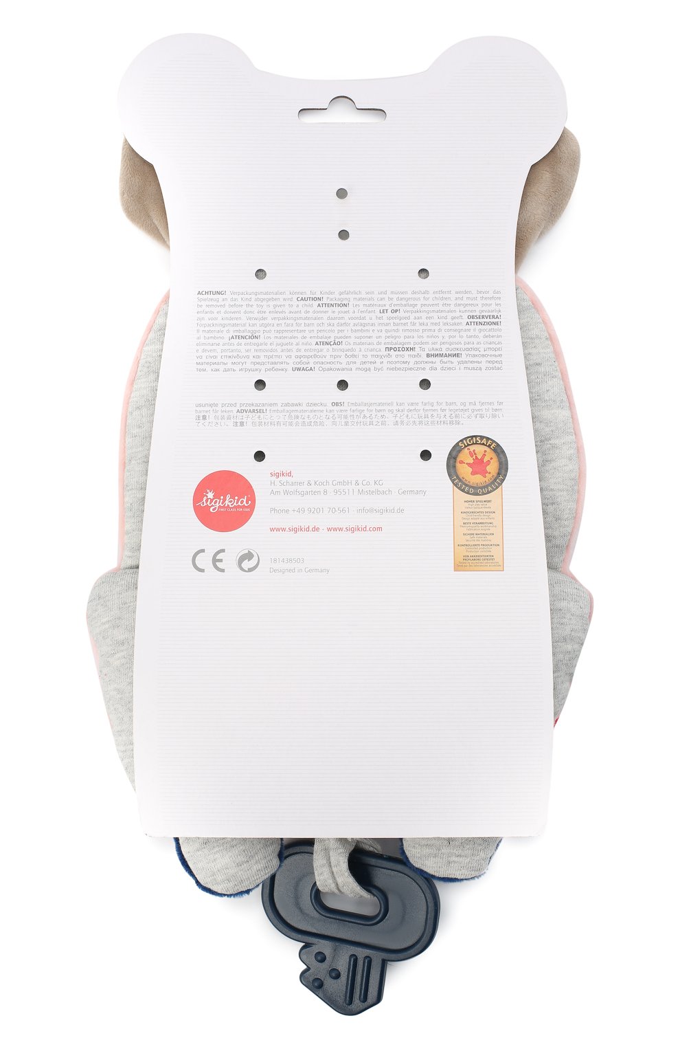 Развивающая игрушка заяц SIGIKID, арт. 42515, фото 2