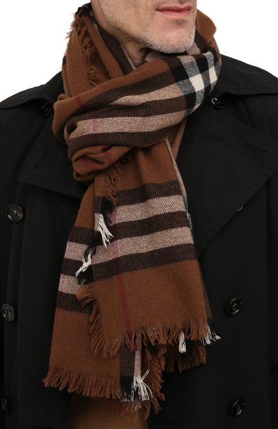 Кашемировый шарф BURBERRY, арт. 8046213, фото 2