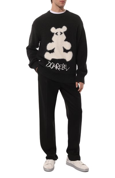 Свитер из шерсти и хлопка DOMREBEL, арт. BEARCL0PS/KNIT SWEATER, фото 2