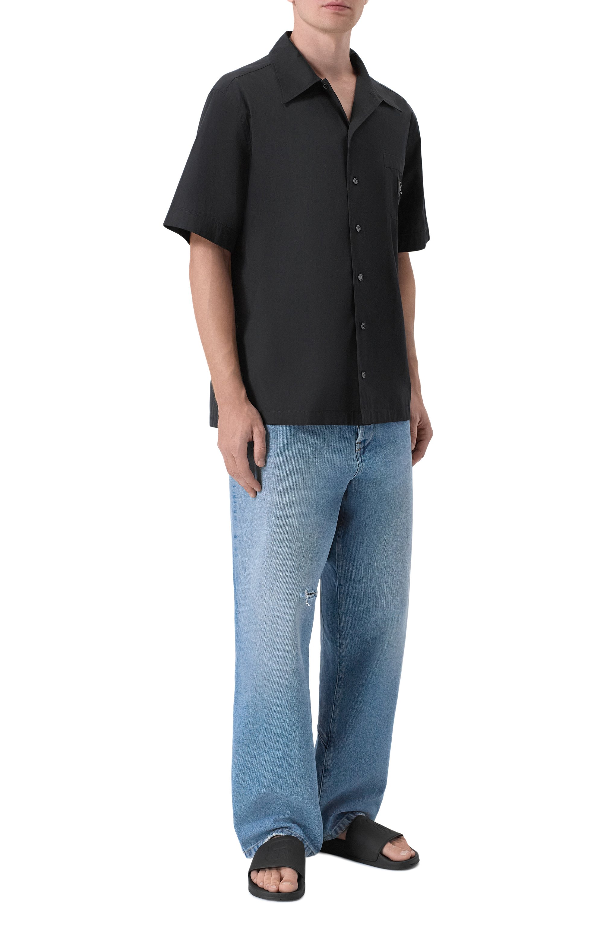 Шлепанцы CORNELIANI черного цвета по цене 18500 руб., арт. 27TM88/2720961, фото 2 Шлепанцы CORNELIANI, арт. 27TM88/2720961, фото 2