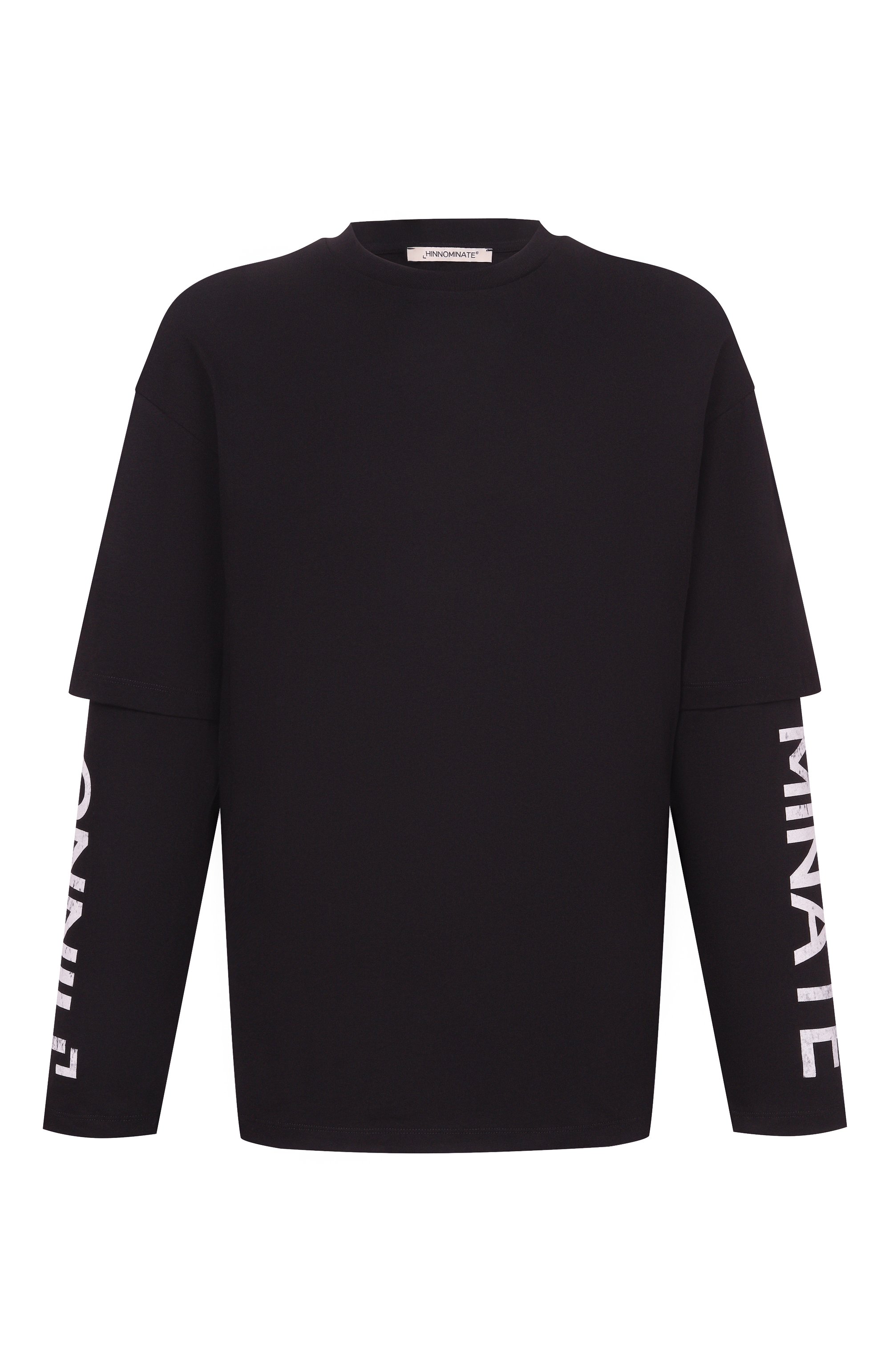 Хлопковый лонгслив HINNOMINATE, арт. HMABM01576, фото 1