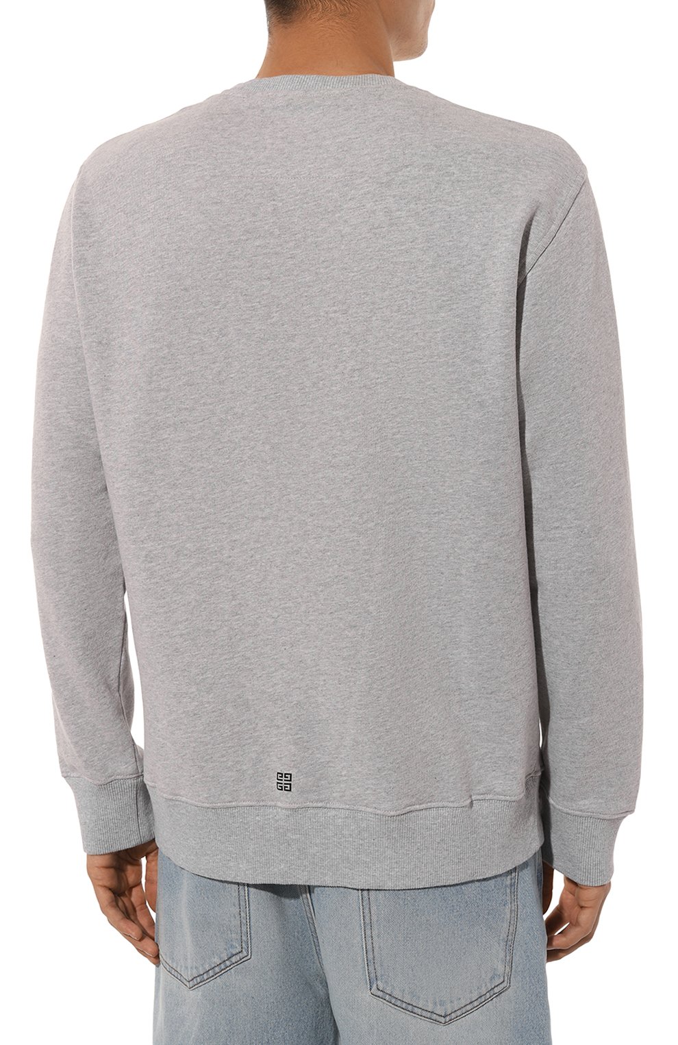 Хлопковый свитшот GIVENCHY, арт. BMJ0HA3YAC, фото 4