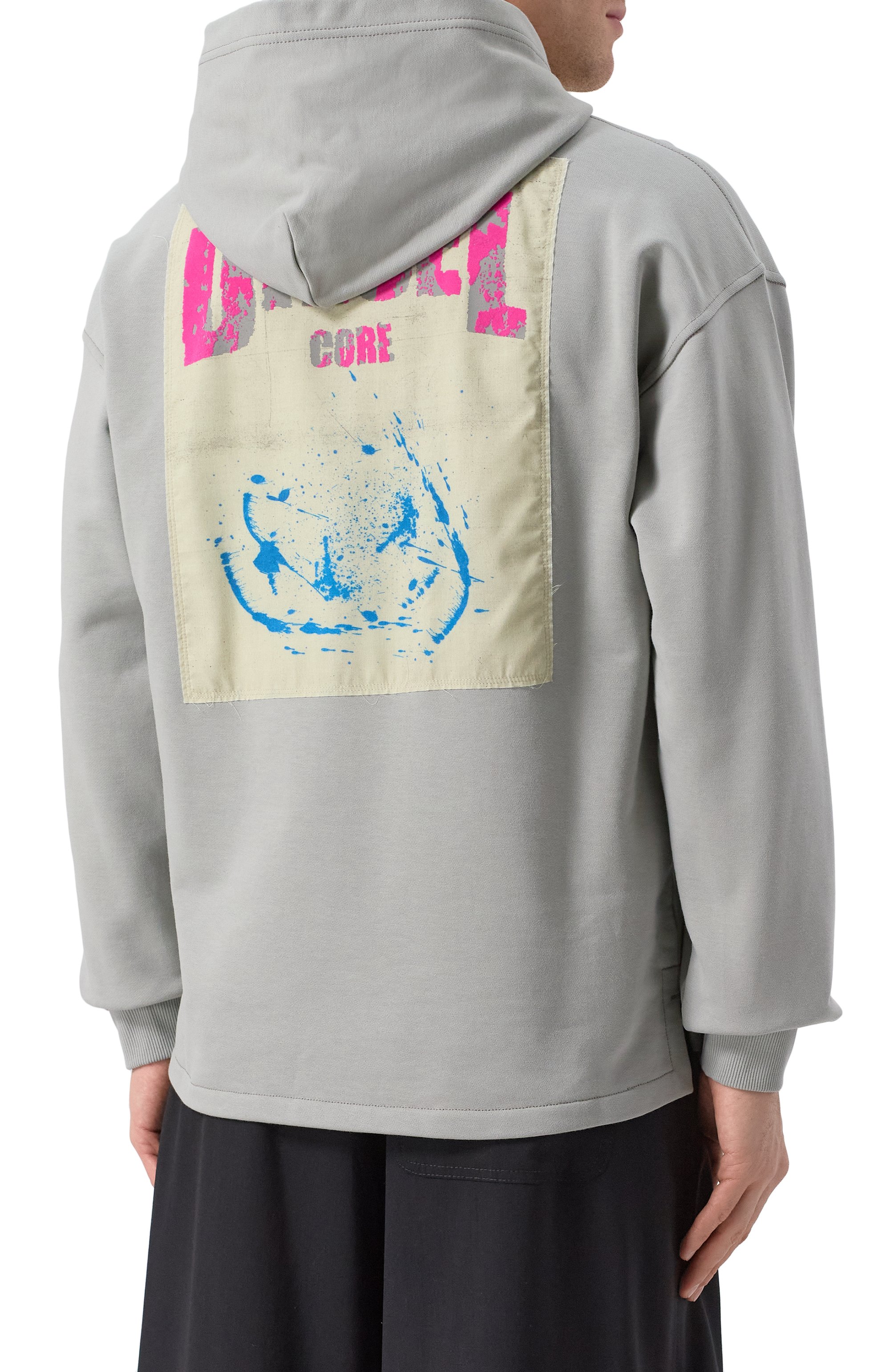 Хлопковое худи DIESEL, арт. A16171/0BMBJ, фото 4