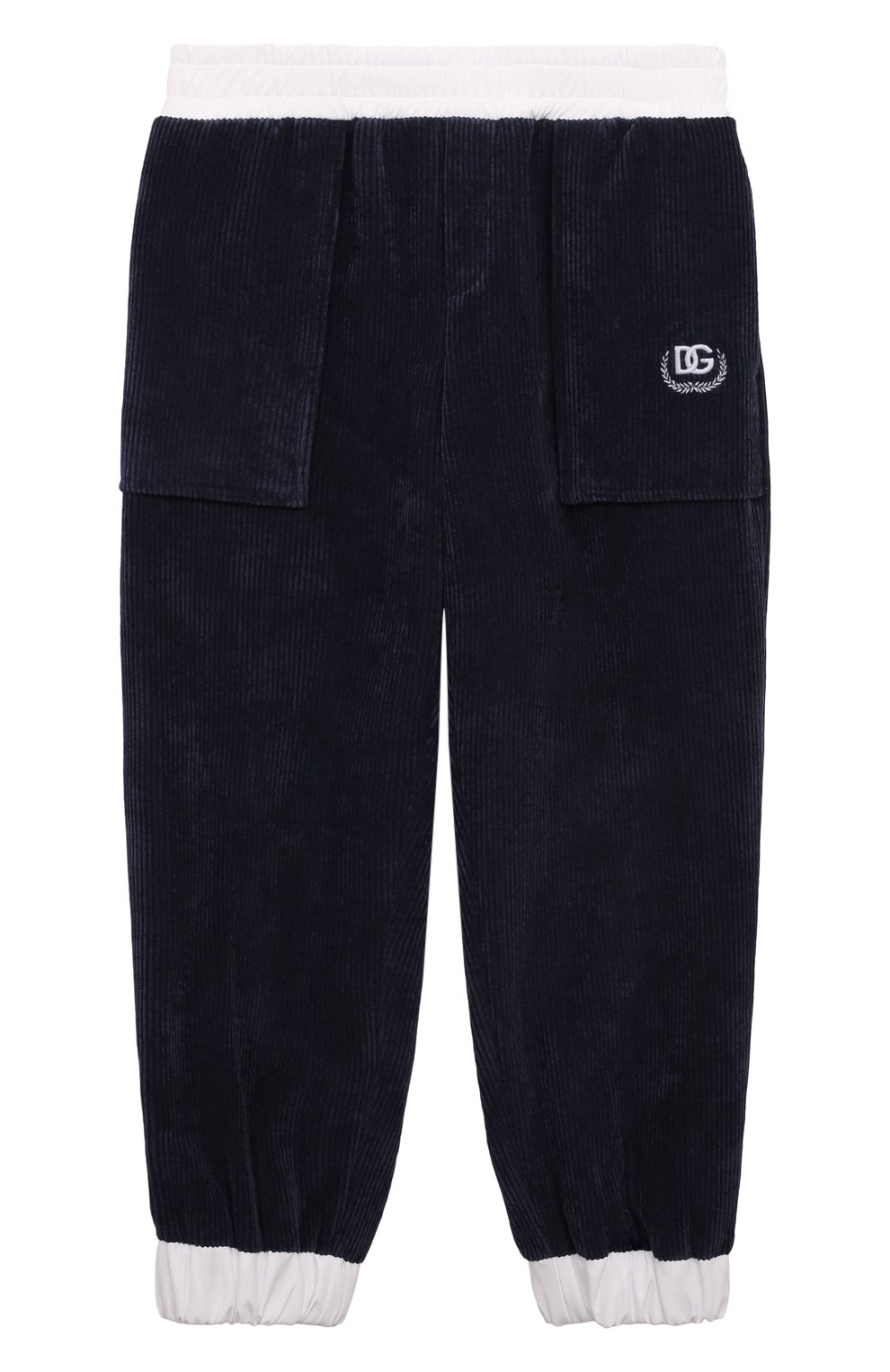 Вельветовые джоггеры DOLCE & GABBANA, арт. L4JPJA/FUWE3, фото 1