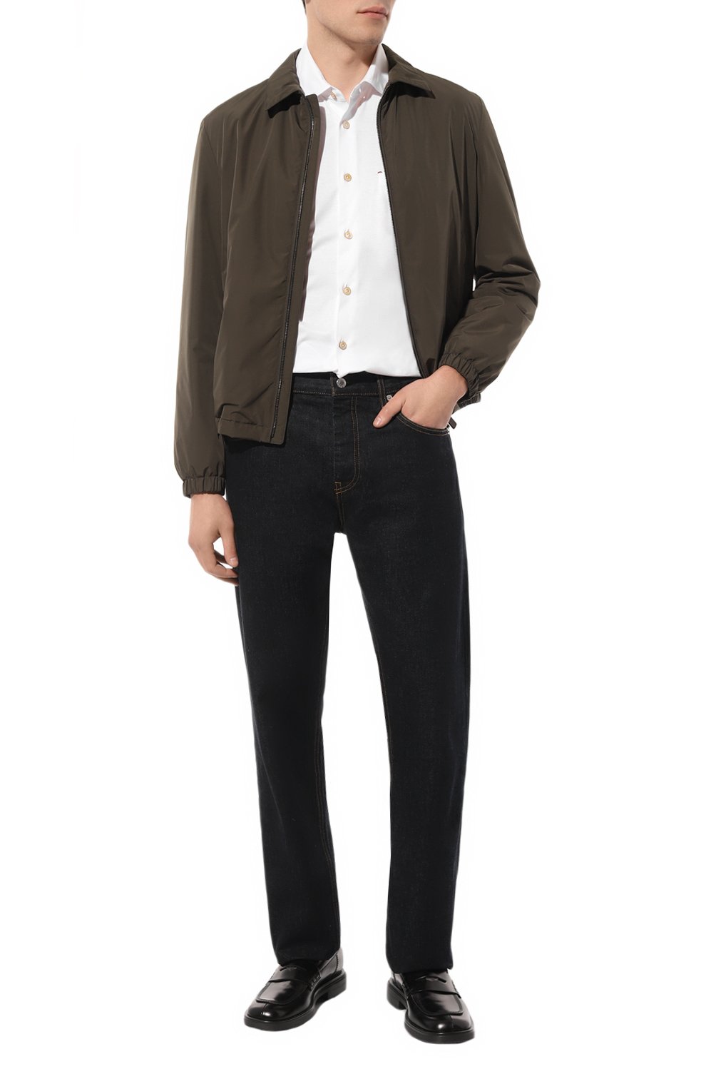 Хлопковая рубашка KITON, арт. UMCNERK06R4912, фото 2