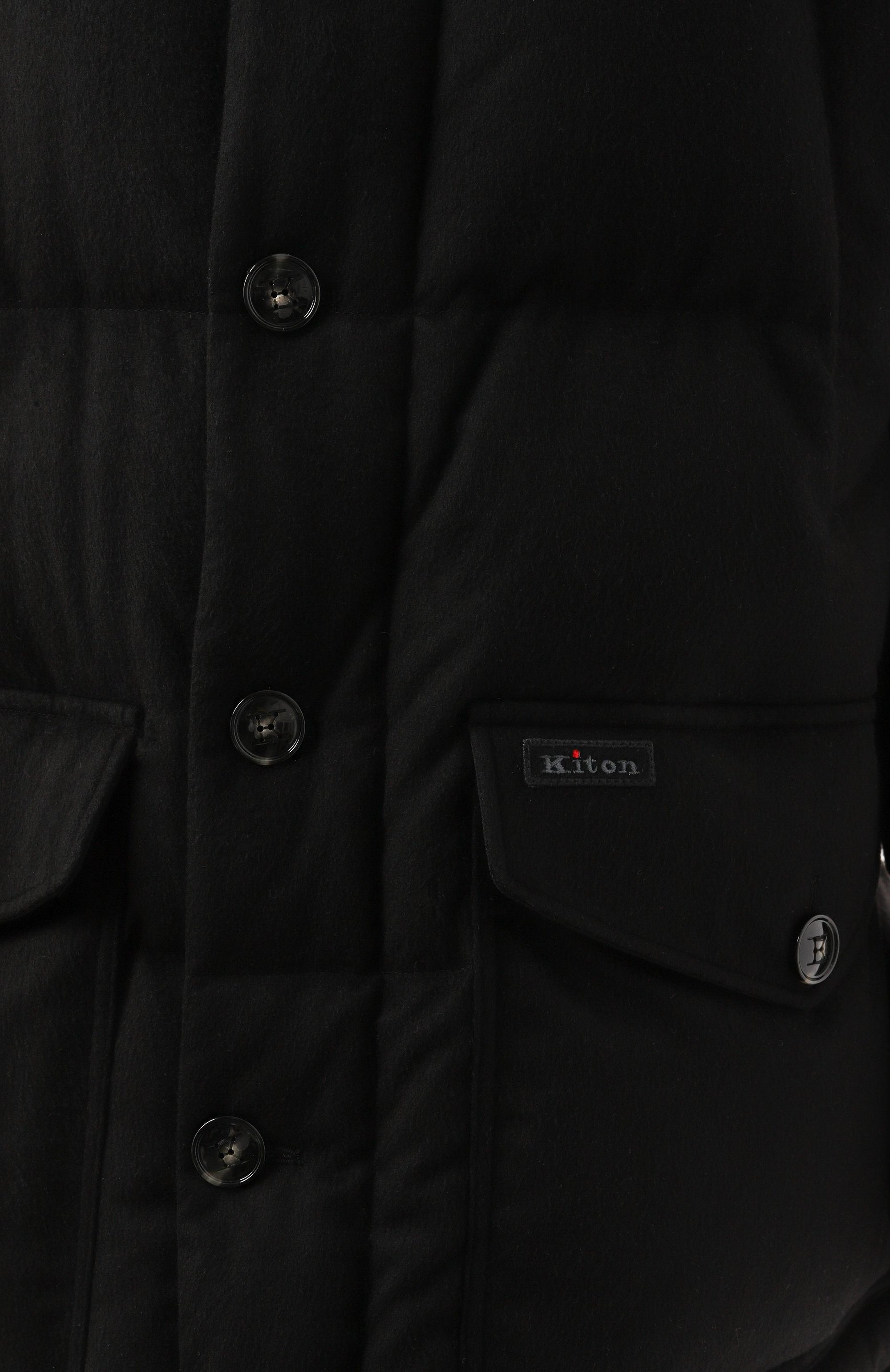 Кашемировый пуховик KITON, арт. UW1912V0455F01/68, фото 6