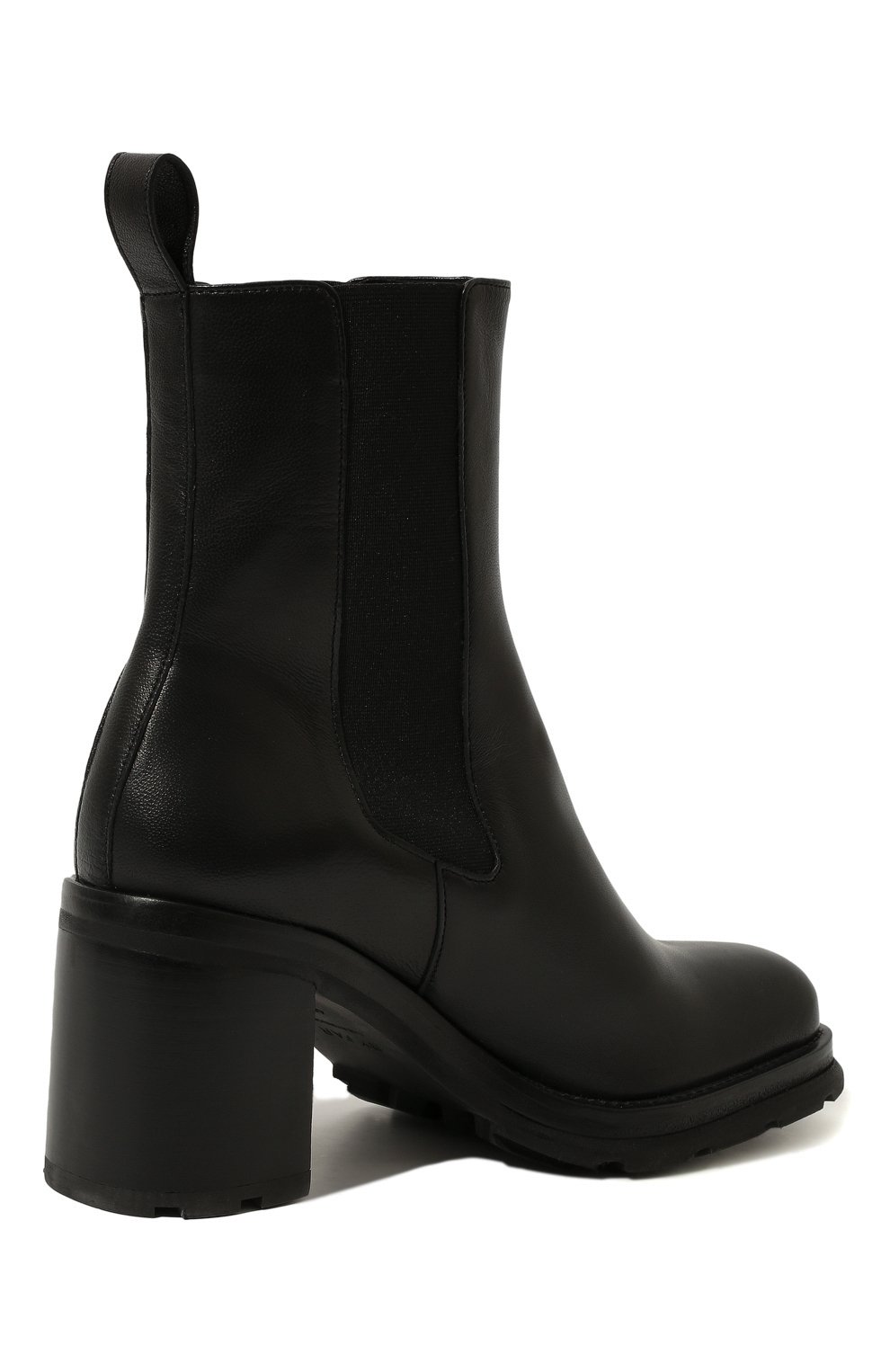 Кожаные ботильоны elijah BY FAR, арт. 22PFELJBBLNAP, фото 5