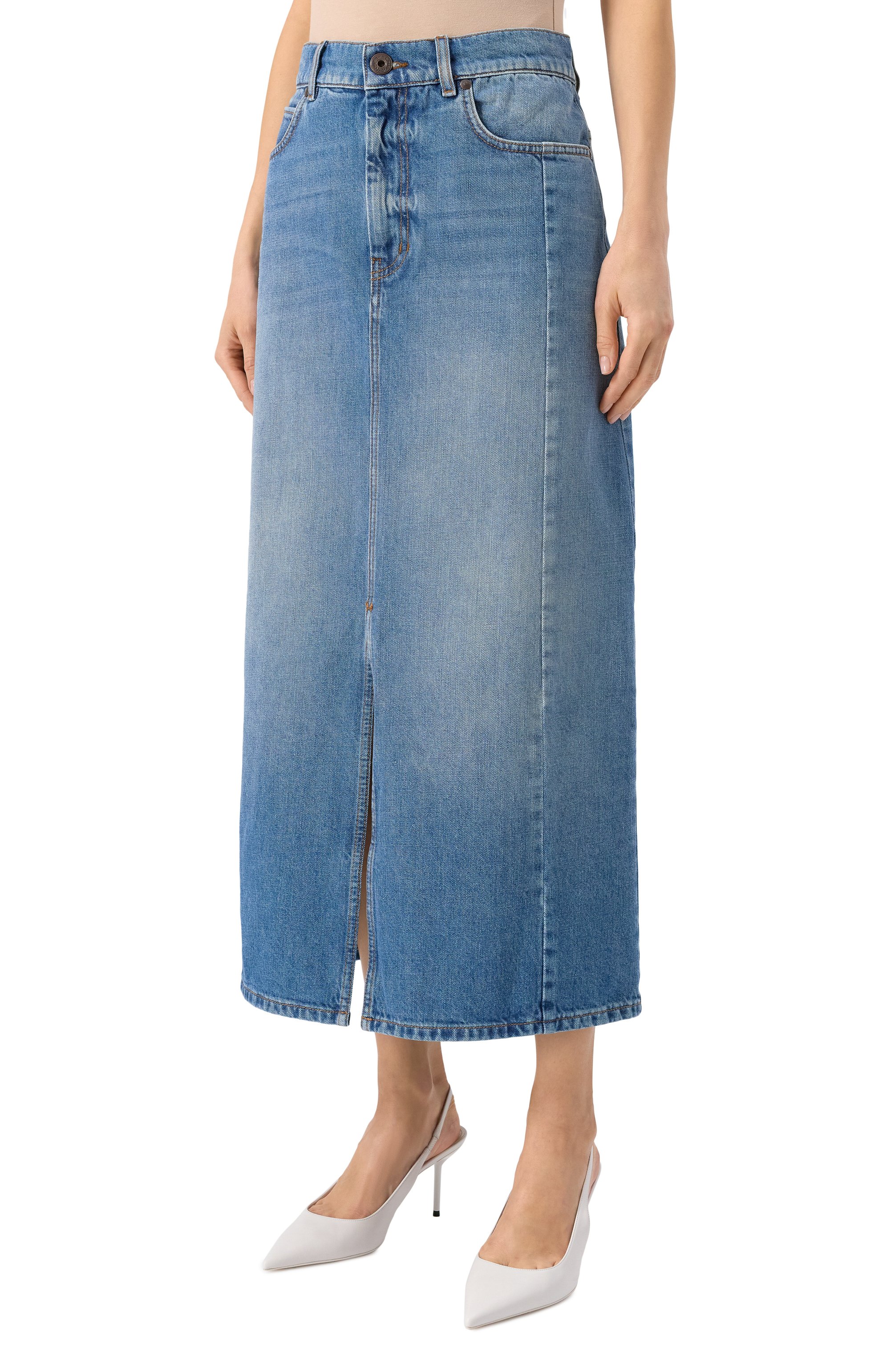 Джинсовая юбка WEEKEND MAX MARA, арт. GESS0, фото 3