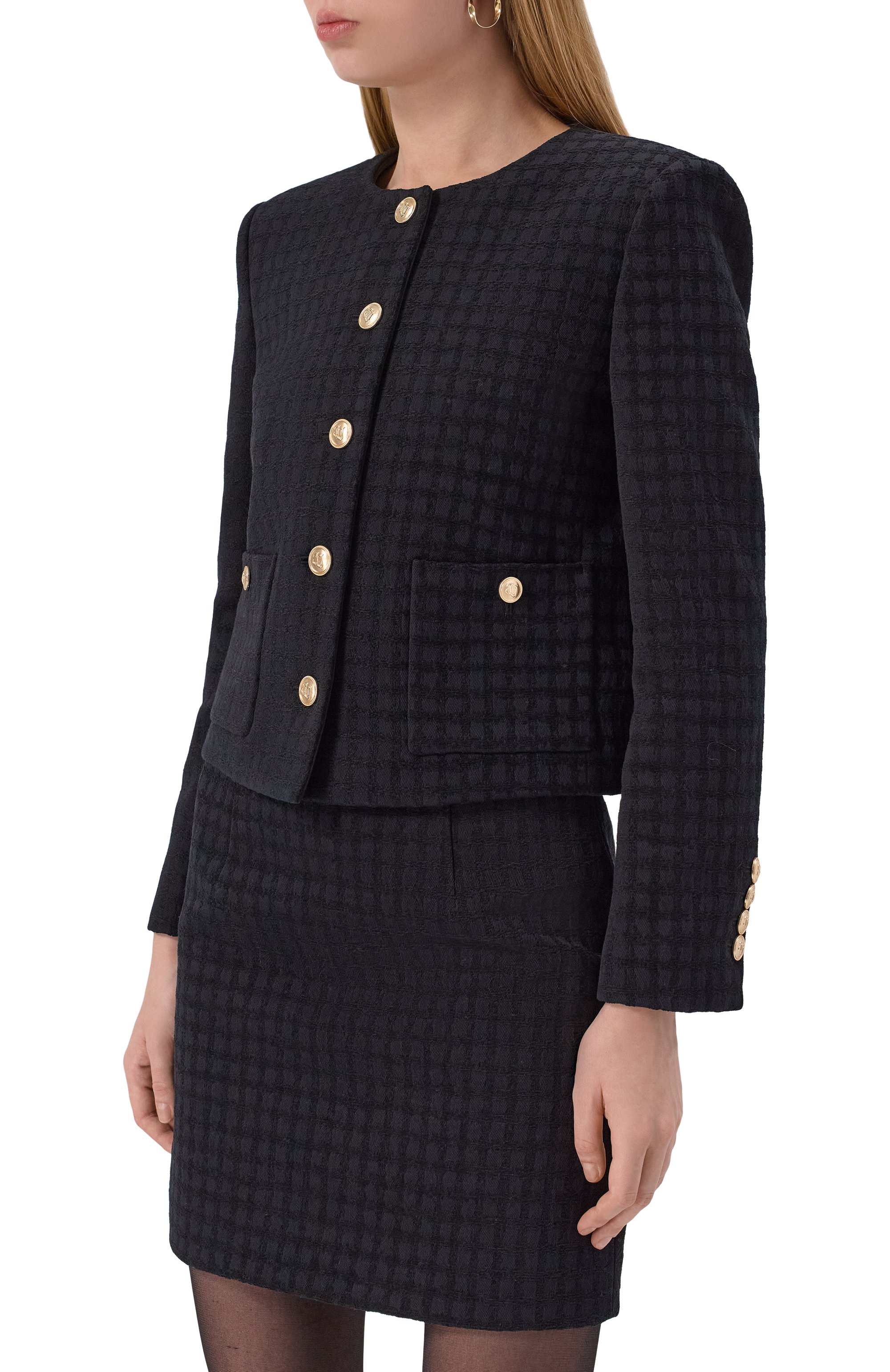 Твидовый жакет JUUN.J, арт. JW5X11W52, фото 3