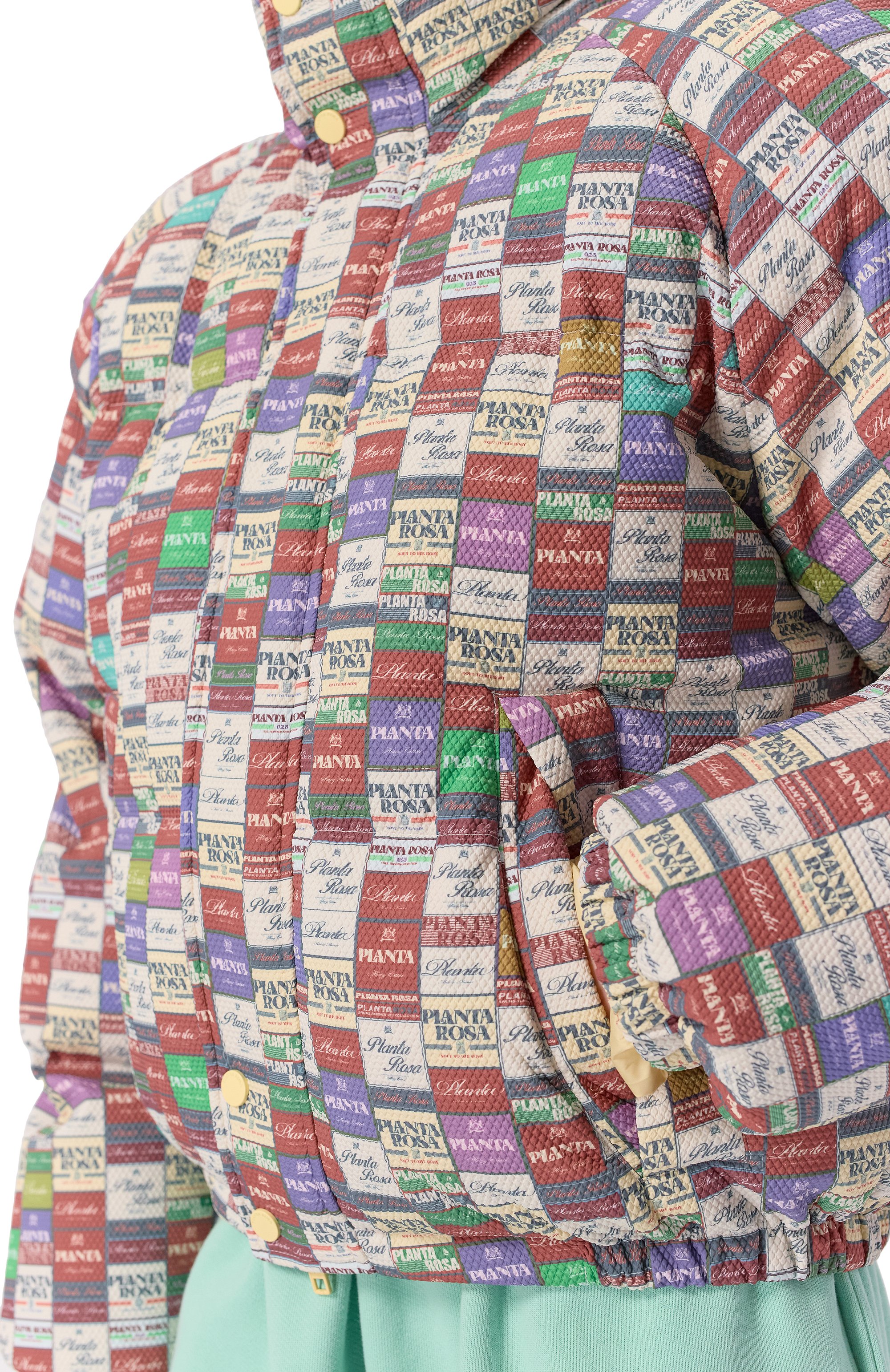 Пуховик PLANTA ROSA, арт. PR/DJ005/PRINTWALLPAPER, фото 8