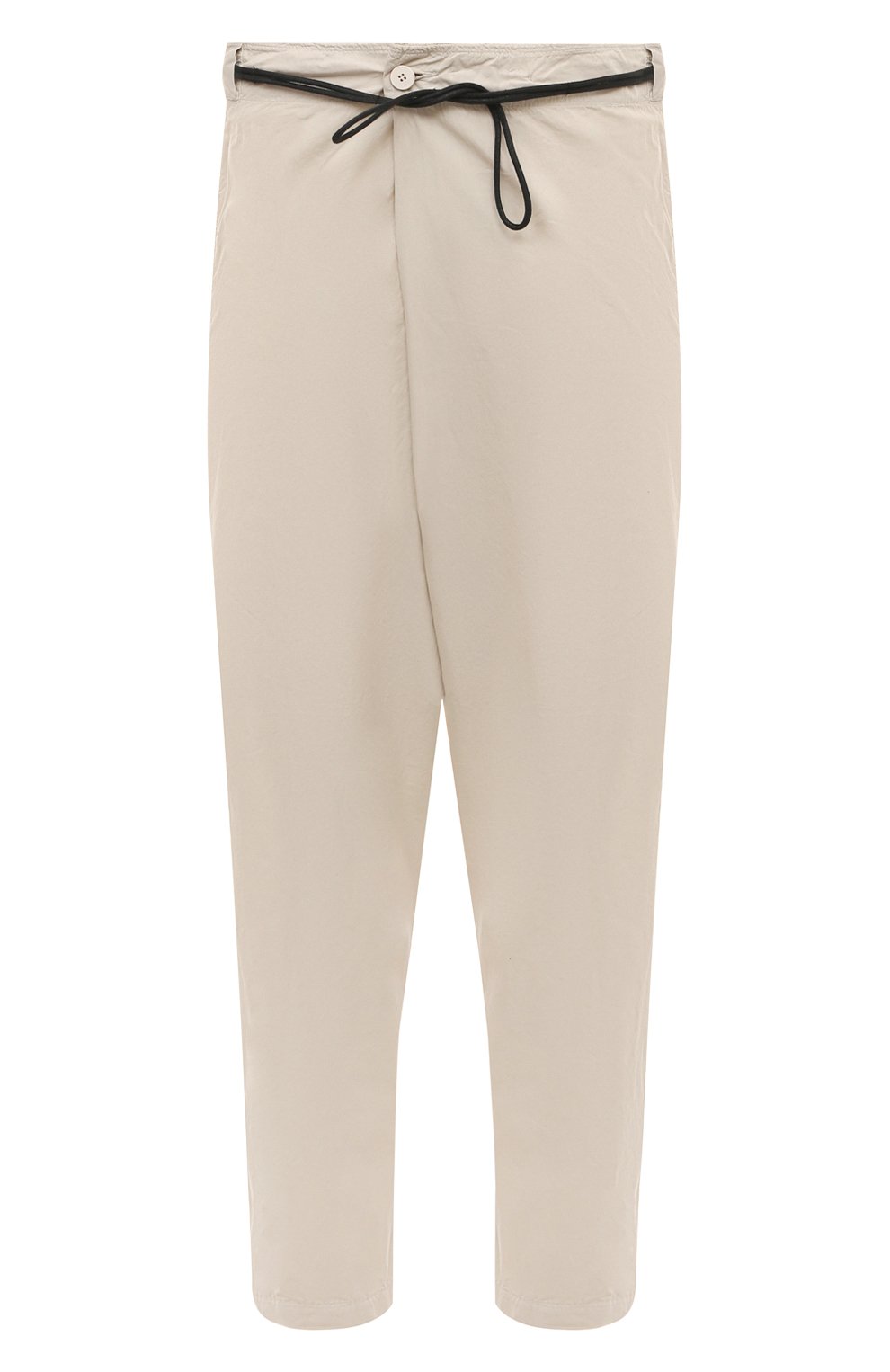 Хлопковые брюки TRANSIT кремового цвета по цене 26350 руб., арт. CFUTRWB113, фото 1 Хлопковые брюки TRANSIT, арт. CFUTRWB113, фото 1