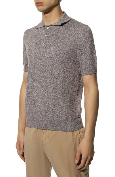 Хлопковое поло CANALI, арт. C0127/MK01442, фото 3