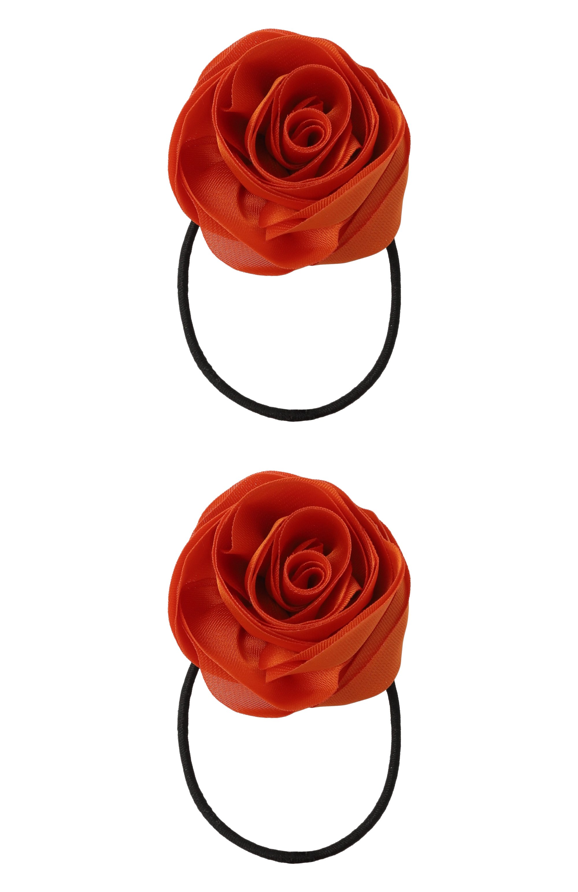 Комплект из двух резинок JUNEFEE оранжевого цвета по цене 3590 руб., арт. 7099, фото 1 Комплект из двух резинок JUNEFEE, арт. 7099, фото 1